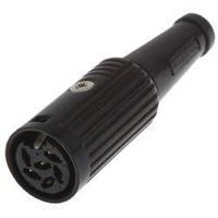 600-0500 5 Way DIN 45 Degree Nickel Line Skt