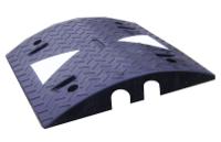 RS PRO 500mm Black/White Cable Cover in Rubber, 50mm Inside dia.