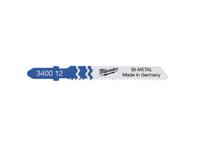 4932340012 Milwaukee 55mm Cutting Length Jigsaw Blade, Pack of 5