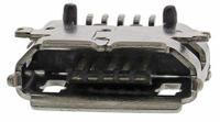 629105136821 Wurth Elektronik WR-COM 629105 Series Number, Right Angle SMT, Type B Version 2.0 Micro USB Connector Receptacle