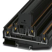 3211886 Phoenix Contact Non-Fused Terminal Block, 4 Way/Pole, 24 → 10 AWG DIN Rail, 500 V