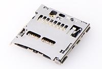 504528-0892 Molex Right Angle Surface Mount Micro SD Card Connector, with Solder Termination